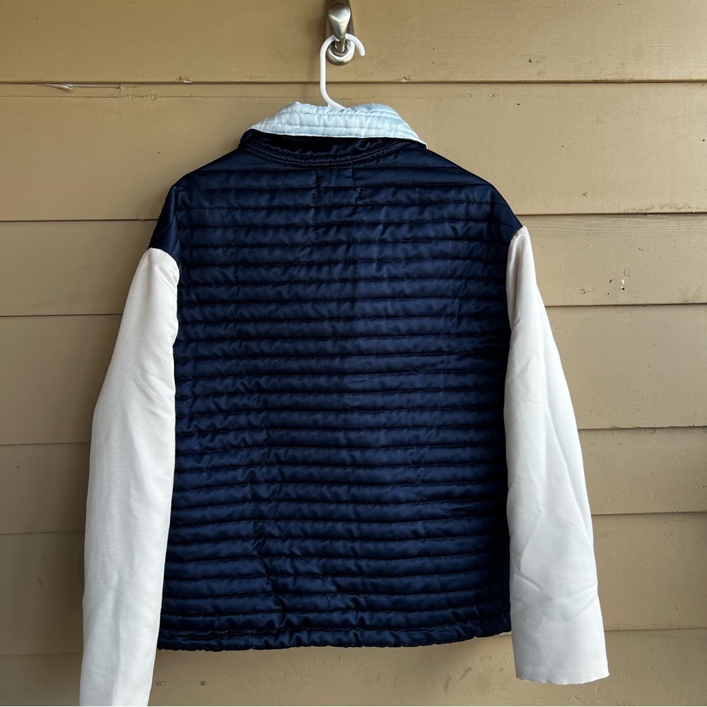UO Quilted Satin Colorblock Jacket - Size Small - Winter Spring - Picture 7 of 7